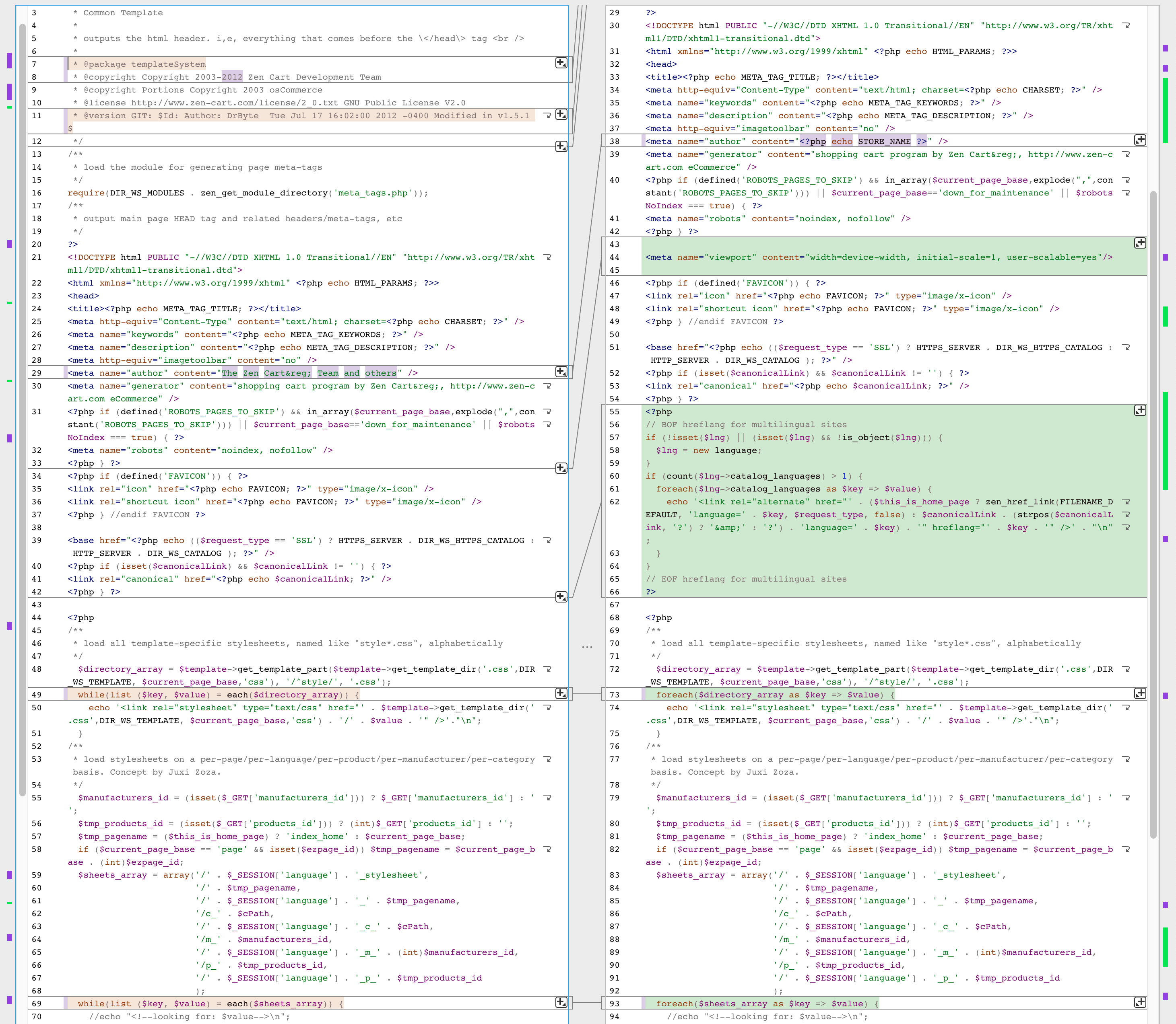 Comparing Files